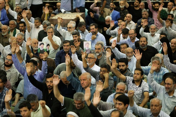 مراسم چهلم شهدای خدمت