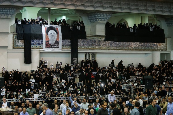 مراسم چهلم شهدای خدمت