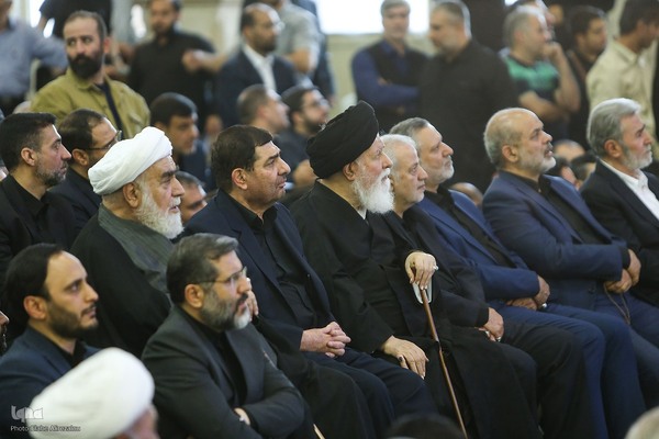 مراسم چهلم شهدای خدمت