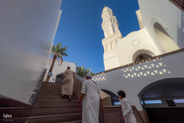 زیارت دوره زائران در مدینه منوره