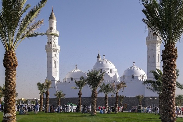 زیارت دوره زائران در مدینه منوره