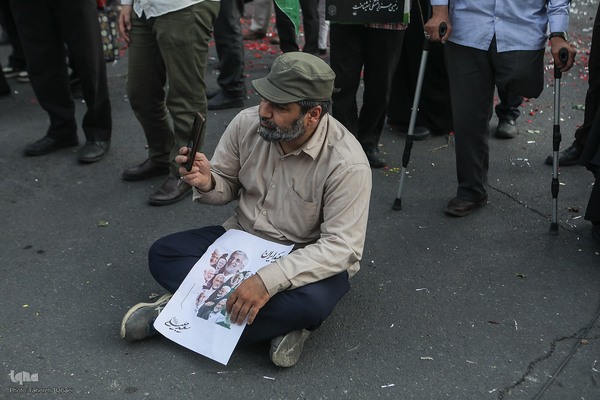 استقبال مردمی از خانواده های شهدا و بازماندگان غزه