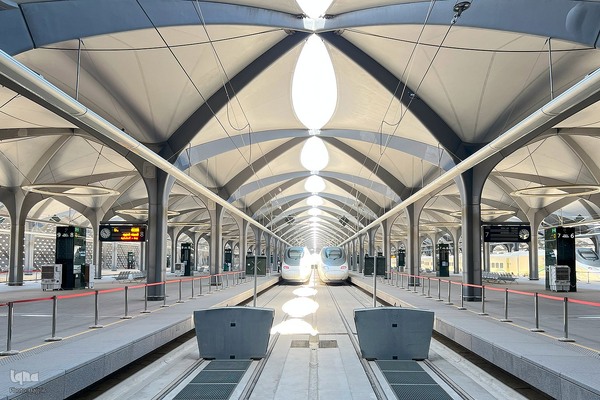 بازدید از ایستگاه قطار سریع السیر حرمین در مکه مکرمه