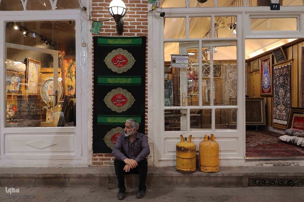 حال و هوای بازار تبریز در ماه محرم‎