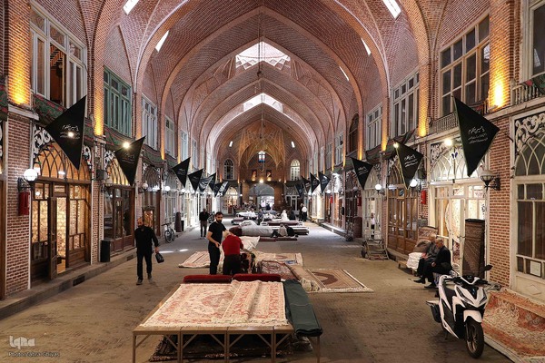 حال و هوای بازار تبریز در ماه محرم‎