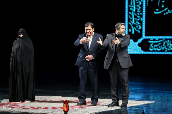 مجلس روضه اصحاب فرهنگ و هنر و رسانه به یاد شهید جمهور