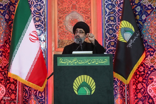 مراسم شیرخوارگان حسینی در حرم عبدالعظیم حسنی