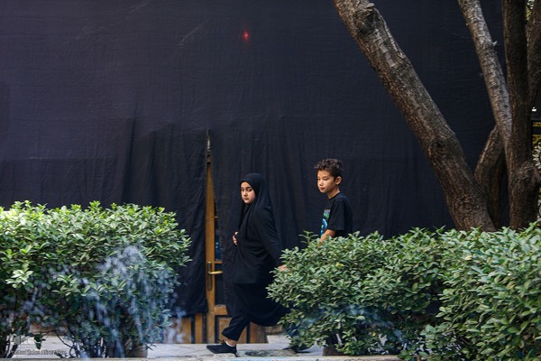 آیین عزاداری در خانه تاریخی ملک