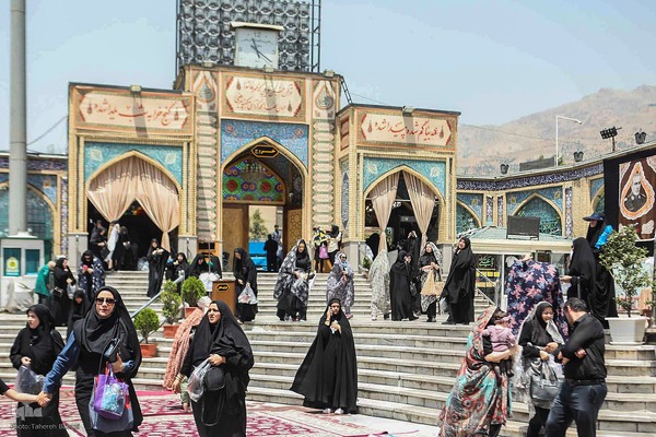 مراسم تاسوعای حسینی در امام زاده صالح(ع) تجریش