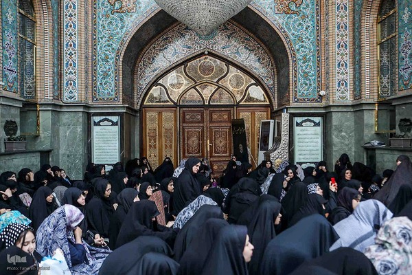 مراسم تاسوعای حسینی در امام زاده صالح(ع) تجریش