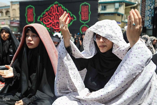 مراسم تاسوعای حسینی در امام زاده صالح(ع) تجریش