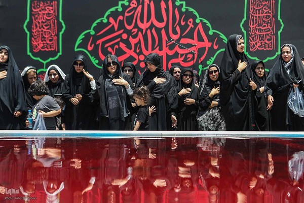 مراسم تاسوعای حسینی در امام زاده صالح(ع) تجریش