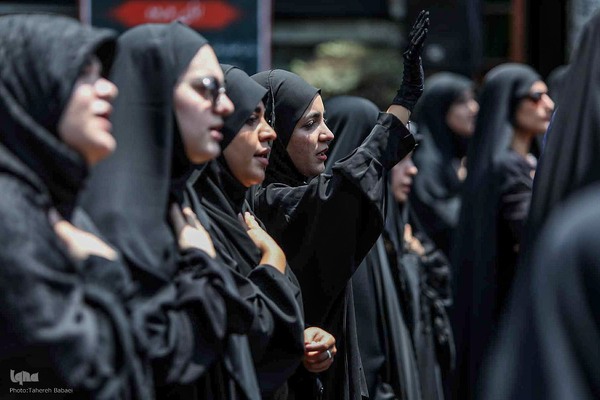 مراسم تاسوعای حسینی در امام زاده صالح(ع) تجریش