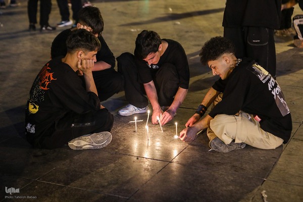 شام غریبان اباعبدالله الحسین در میدان امام حسین(ع)