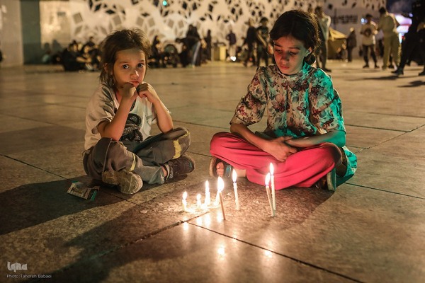 شام غریبان اباعبدالله الحسین در میدان امام حسین(ع)