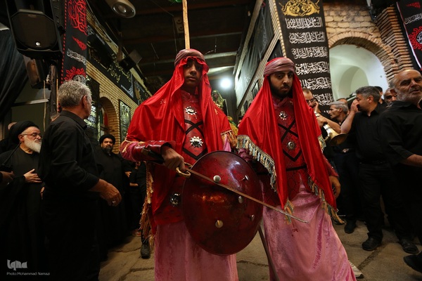 حرکت نمادین کاروان اسرای کربلا در خوانسار