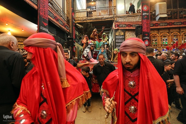 حرکت نمادین کاروان اسرای کربلا در خوانسار