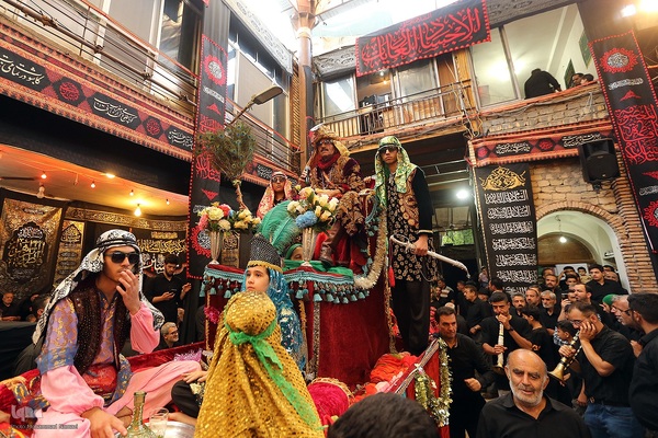 حرکت نمادین کاروان اسرای کربلا در خوانسار