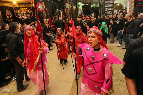 حرکت نمادین کاروان اسرای کربلا در خوانسار