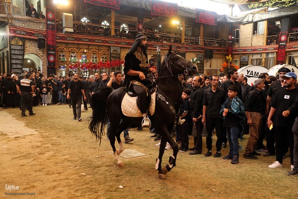 حرکت نمادین کاروان اسرای کربلا در خوانسار