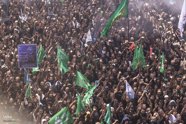 حال و هوای کربلای معلی در روز عاشورا