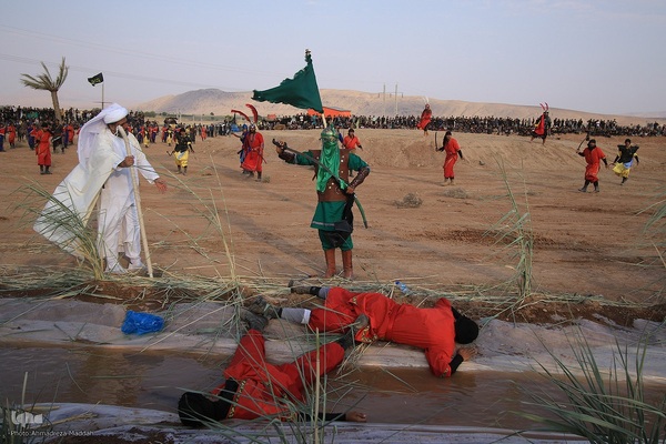 تعزیه صحرارود فسا بزرگترین تعزیه میدانی کشور‎