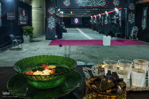 مراسم عزاداری دهه دوم محرم در هیئت هنر