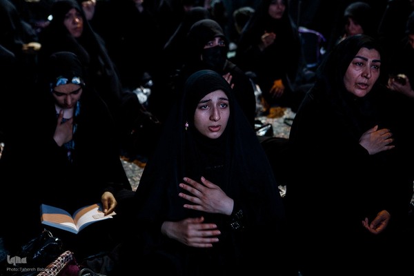 مراسم عزاداری دهه دوم محرم در هیئت هنر