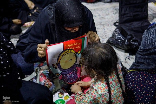 مراسم عزاداری دهه دوم محرم در هیئت هنر