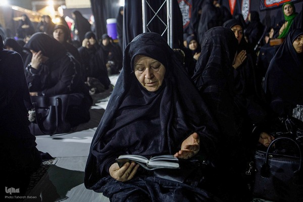 مراسم عزاداری دهه دوم محرم در هیئت هنر