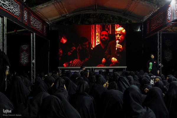 مراسم عزاداری دهه دوم محرم در هیئت هنر