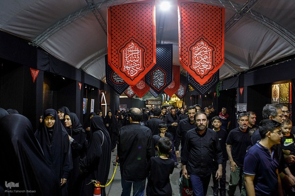 مراسم عزاداری دهه دوم محرم در هیئت هنر