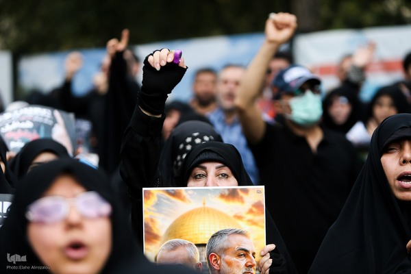 مراسم تشییع پیکر شهید «اسماعیل هنیه» در تهران