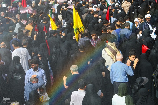 مراسم تشییع پیکر شهید «اسماعیل هنیه» در تهران