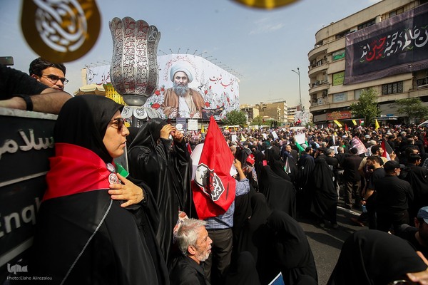 مراسم تشییع پیکر شهید «اسماعیل هنیه» در تهران