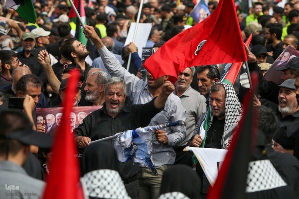 مراسم تشییع پیکر شهید «اسماعیل هنیه» در تهران