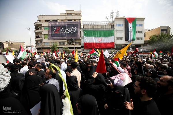 مراسم تشییع پیکر شهید «اسماعیل هنیه» در تهران