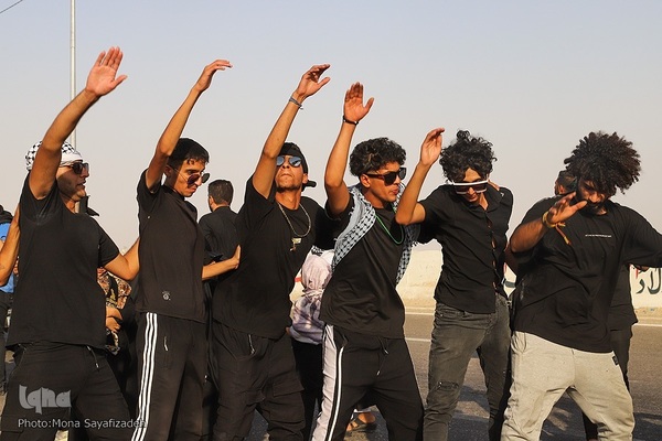 حرکت کاروان‌های پیاده‌روی اربعین به سمت شلمچه