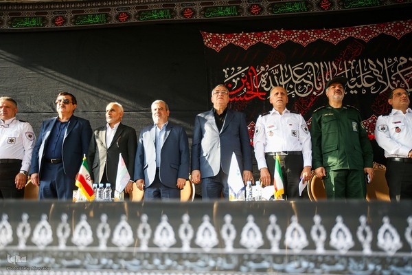 بدرقه کاروان بهداشت و درمان اربعین