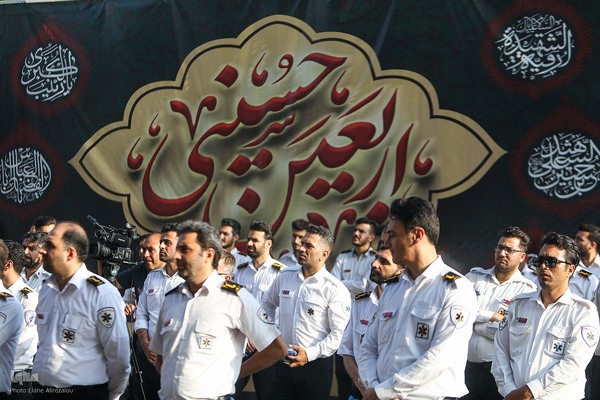 بدرقه کاروان بهداشت و درمان اربعین