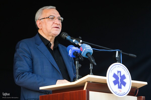 بدرقه کاروان بهداشت و درمان اربعین