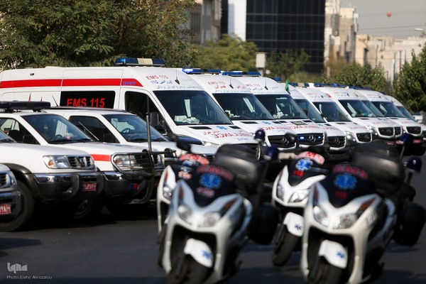 بدرقه کاروان بهداشت و درمان اربعین