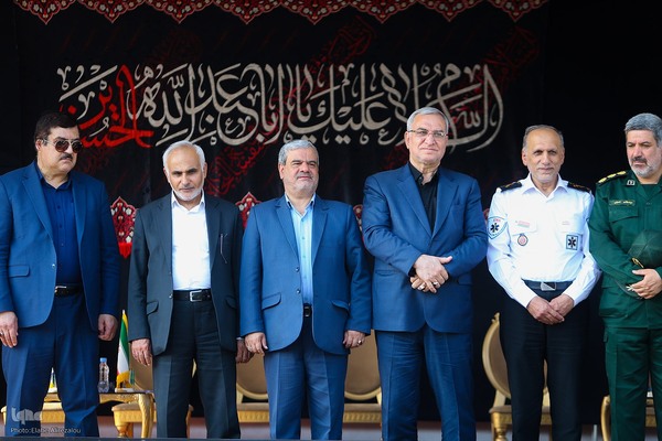 بدرقه کاروان بهداشت و درمان اربعین