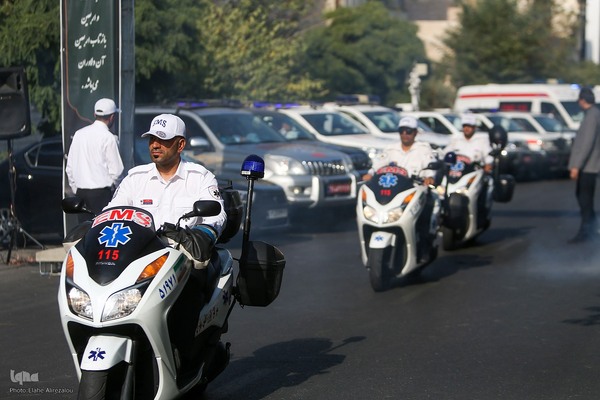 بدرقه کاروان بهداشت و درمان اربعین