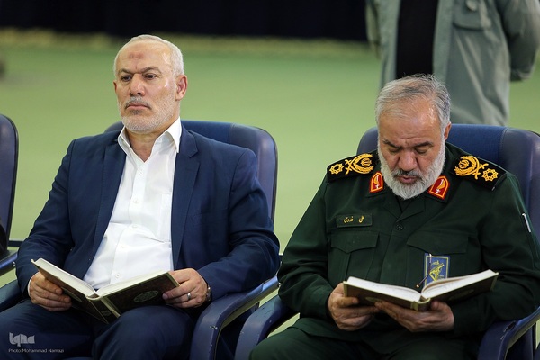 مراسم بزرگداشت شهید اسماعیل هنیه از سوی جامعه قرآنی