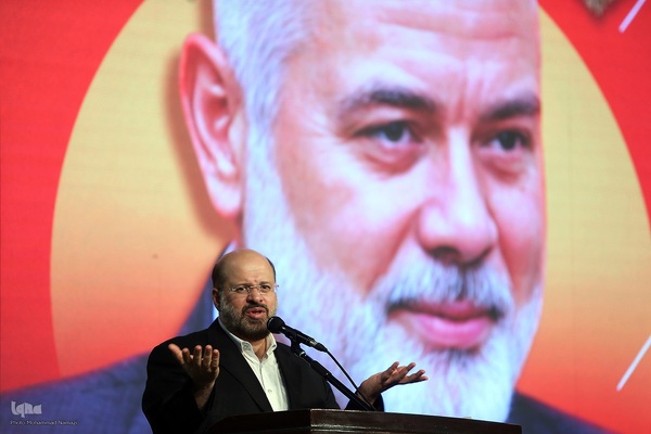 مراسم بزرگداشت شهید اسماعیل هنیه از سوی جامعه قرآنی