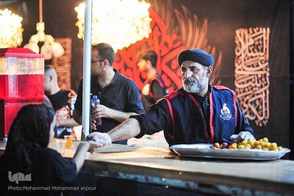 آیین اهتزاز پرچم عزای حسینی و آغاز به کار مواکب مرز شلمچه