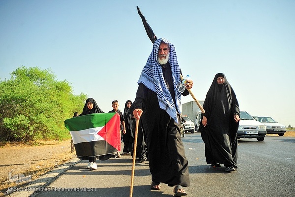 حرکت زائران اربعین از الهایی