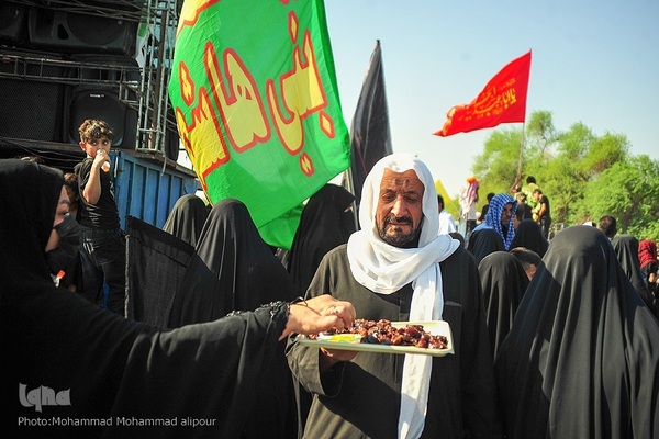 حرکت زائران اربعین از الهایی