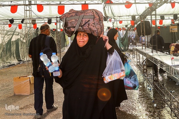 تردد زائران اربعین در مرز چذابه